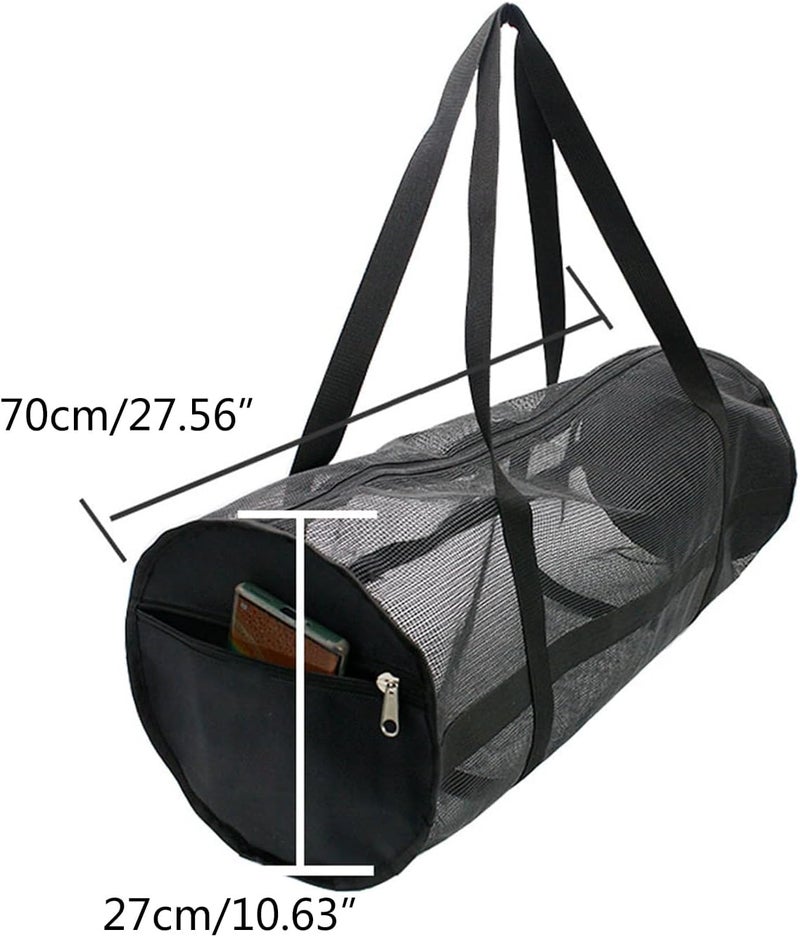 Youngy Mesh Duffel Dive Bag for Scuba Diving Equipment - Foldable, Heavy Duty With Zipper for Diving Sports - Image 3